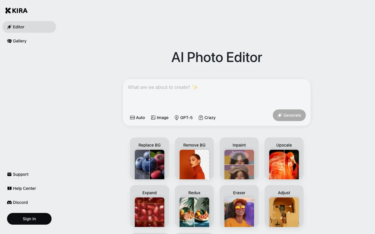 Kira — preview screenshot