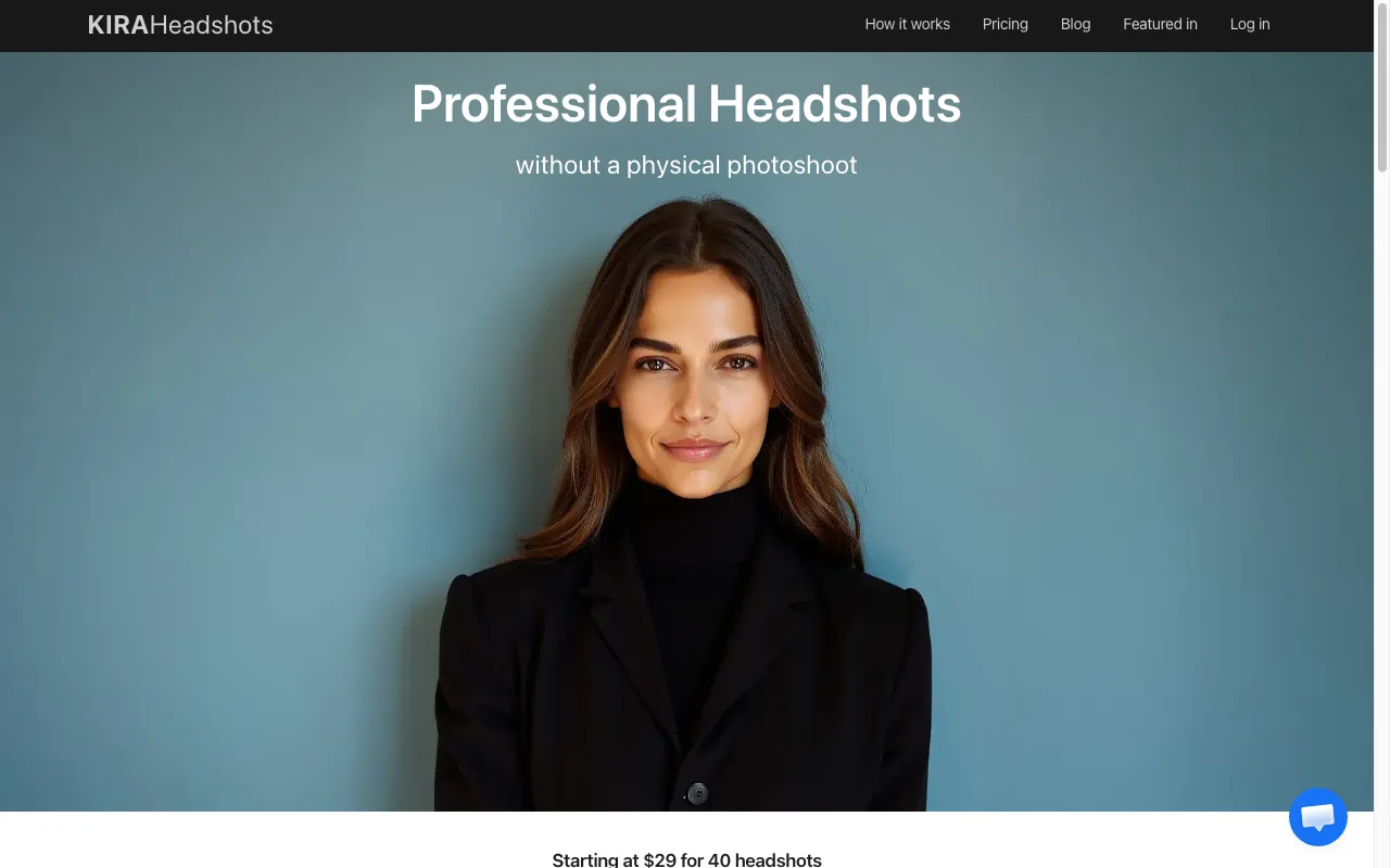 KiraHeadshots — preview screenshot