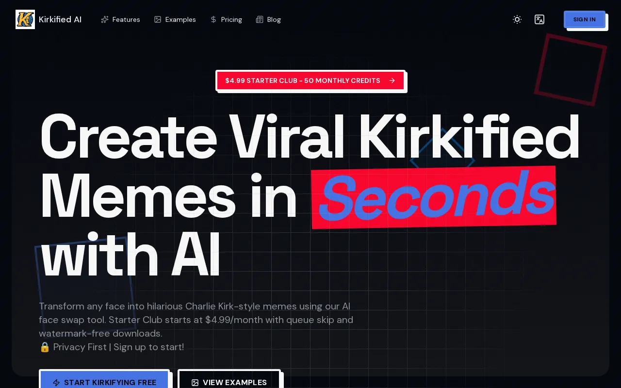 Kirkifiedai — preview screenshot