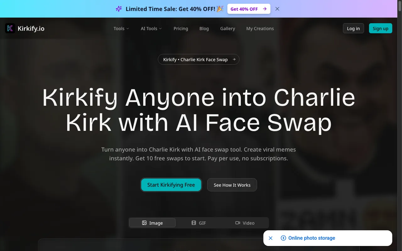 Kirkify AI — preview screenshot