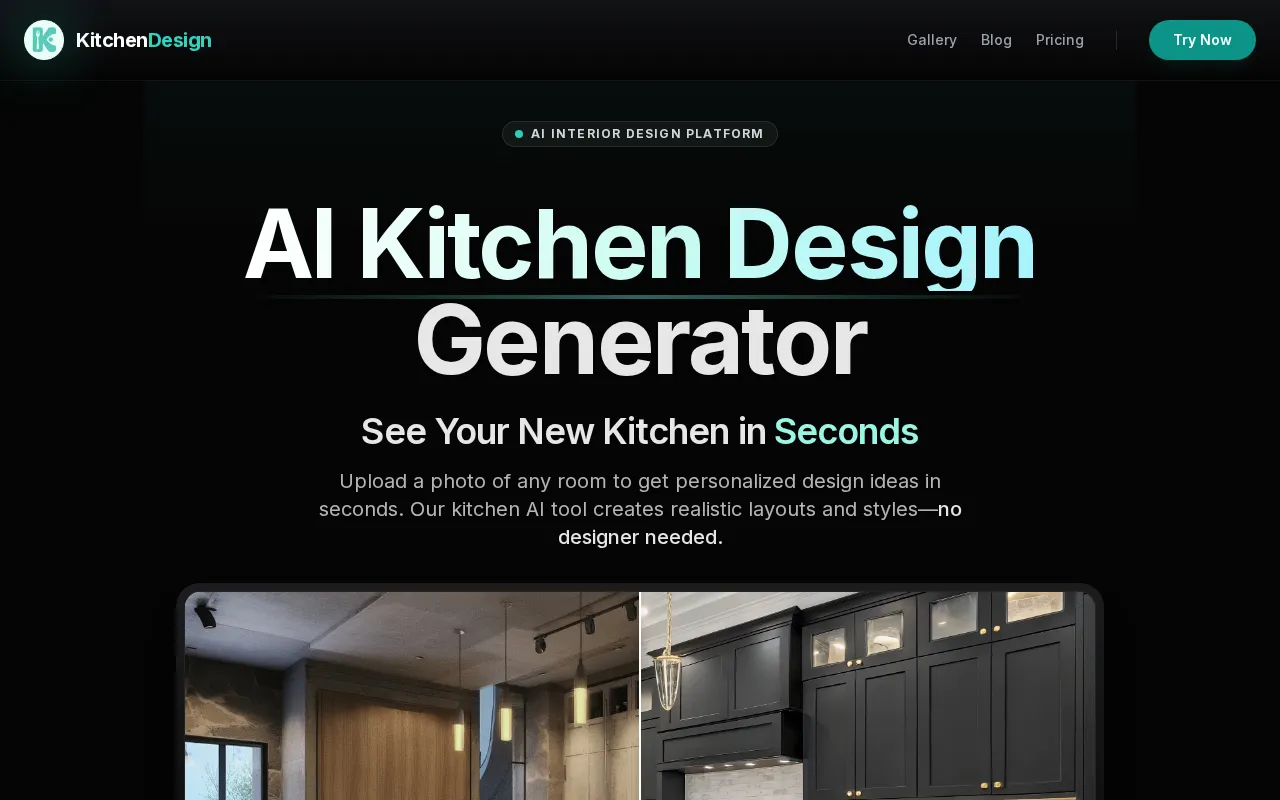 KitchenDesign.io — preview screenshot