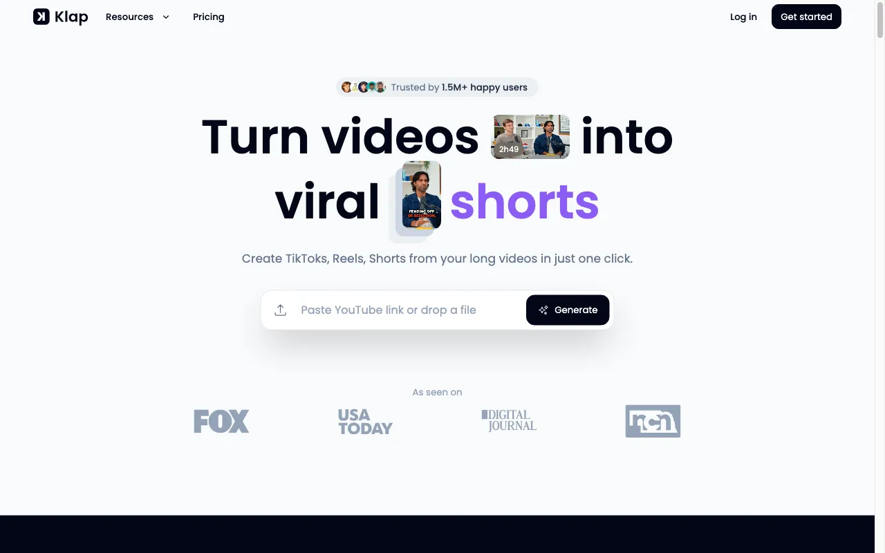 Klap — preview screenshot
