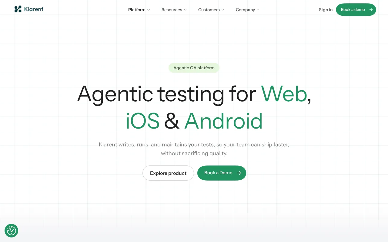Klarent — preview screenshot