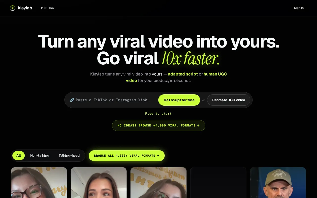 klaylab — preview screenshot