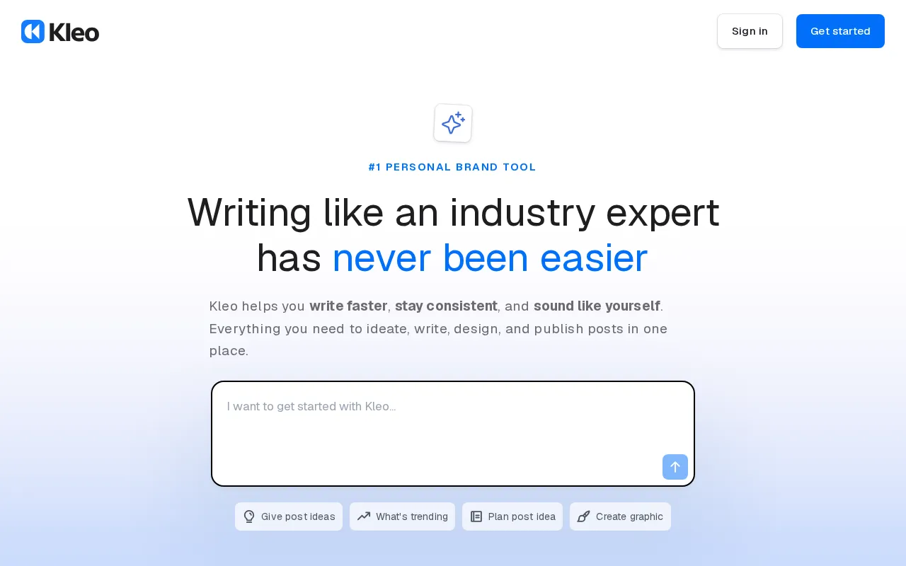Kleo — preview screenshot