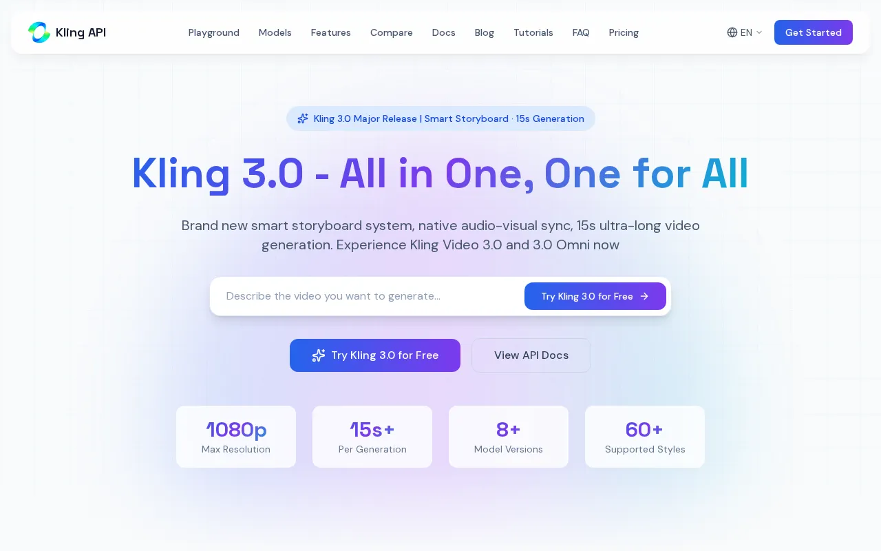Kling AI - Next-Gen AI Video Generator — preview screenshot