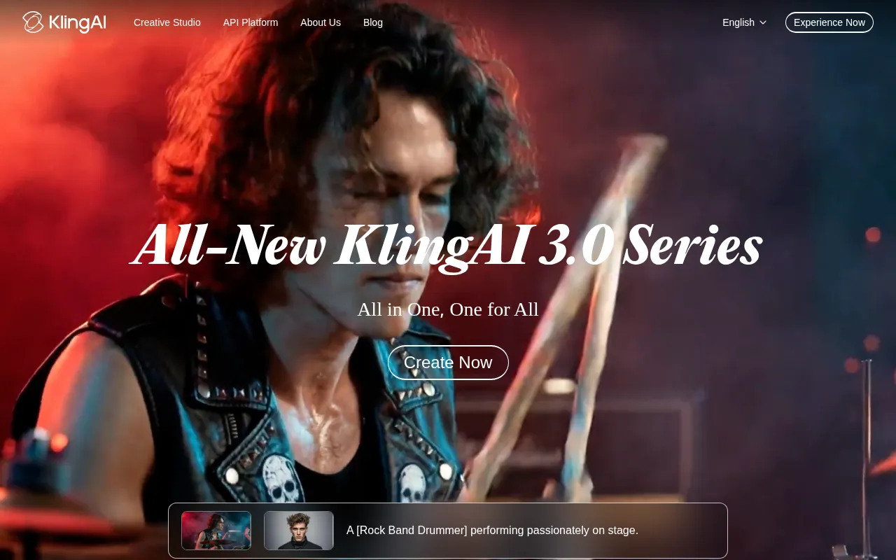 Kling — preview screenshot