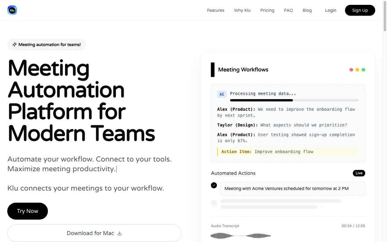 Klu — preview screenshot