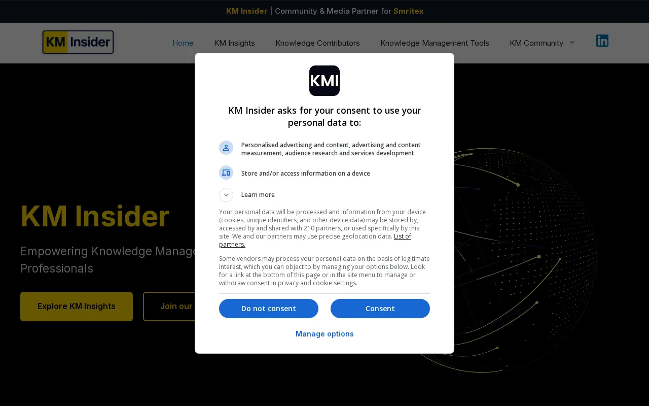KM Insider — preview screenshot