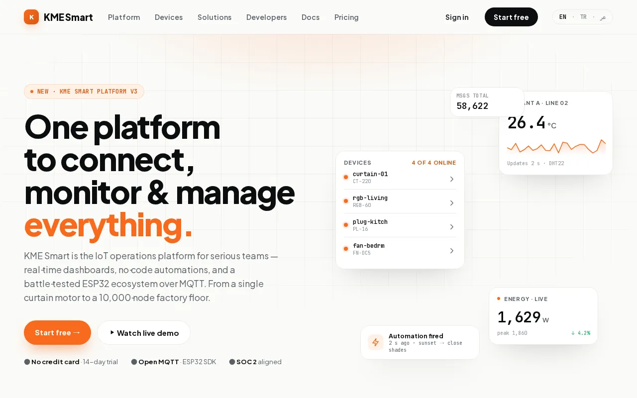 KME Smart — preview screenshot