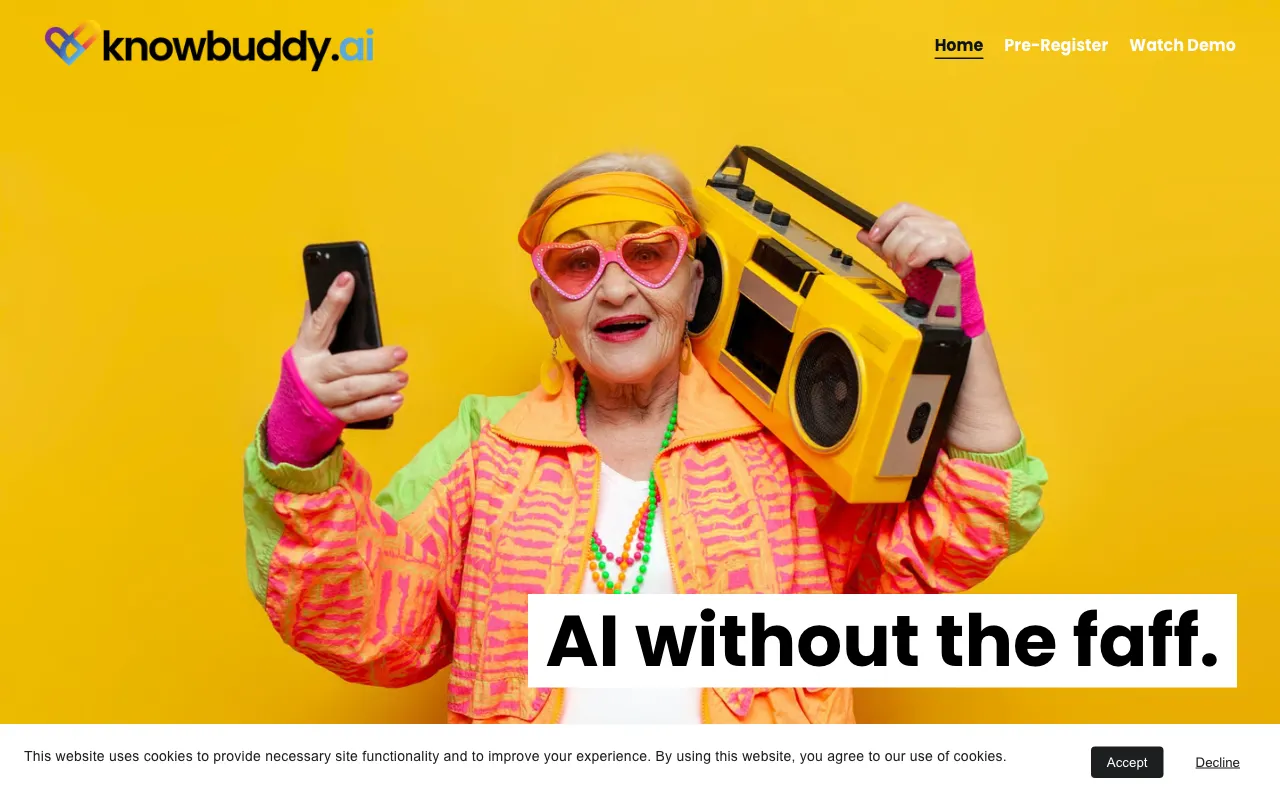 KnowBuddy.AI — preview screenshot