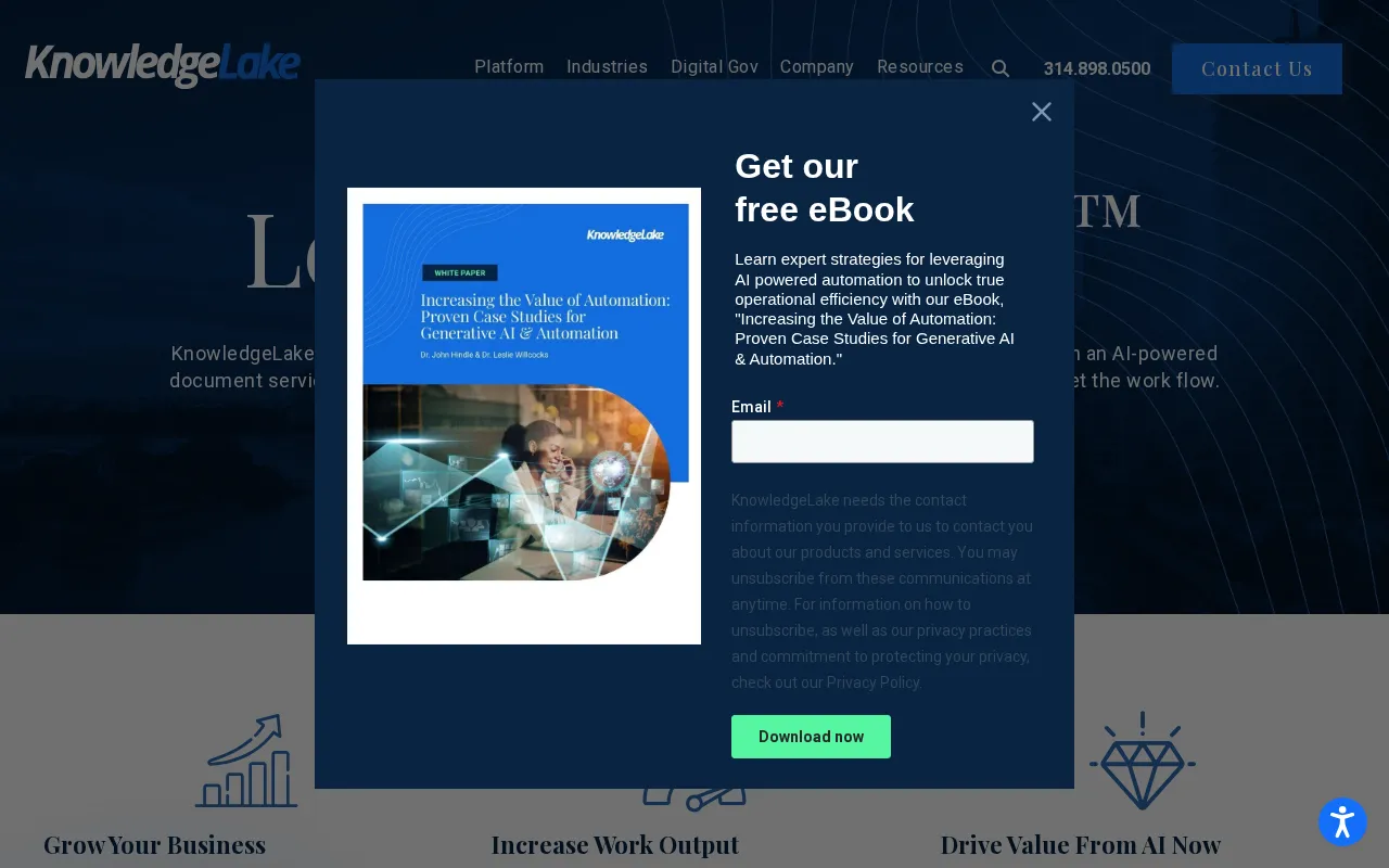 KnowledgeLake — preview screenshot
