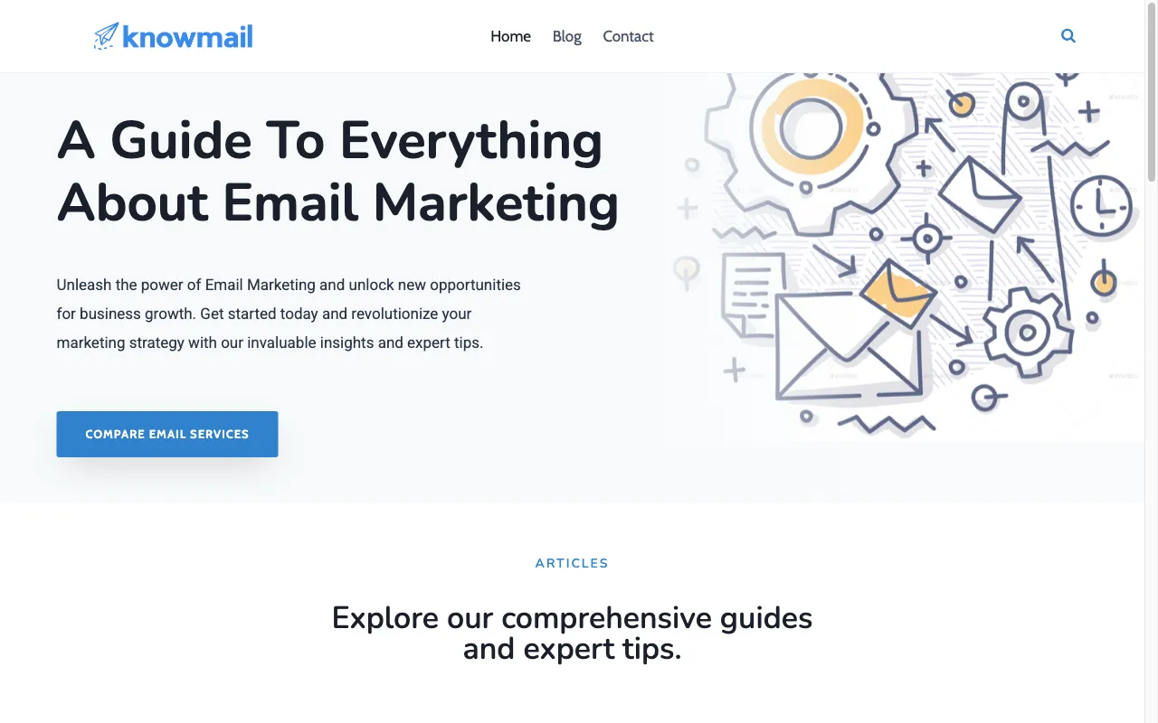 Knowmail — preview screenshot