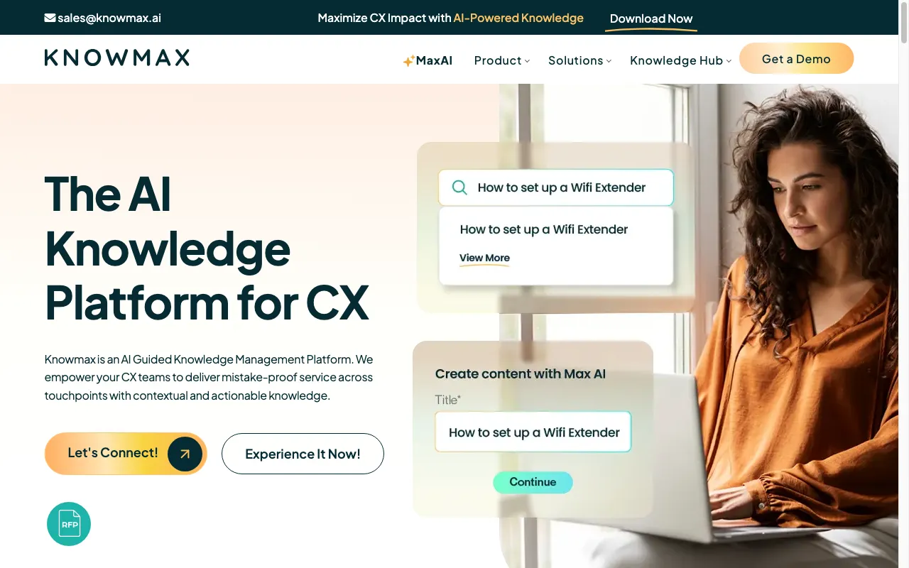 Knowmax — preview screenshot