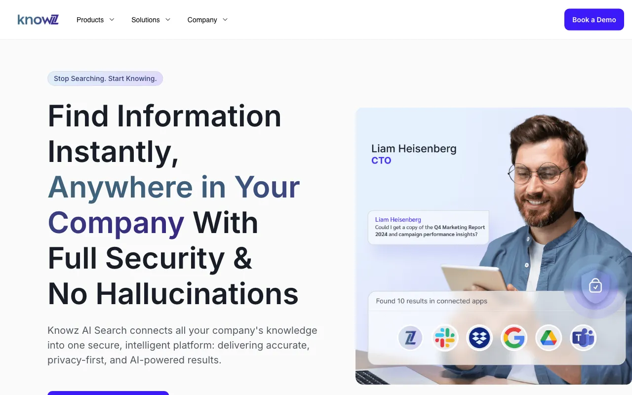 Knowz — preview screenshot