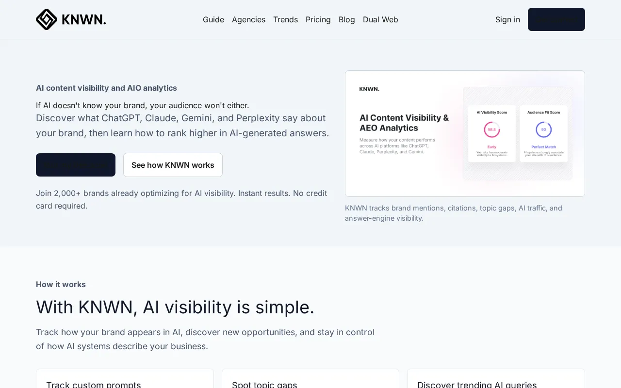 KNWN — preview screenshot