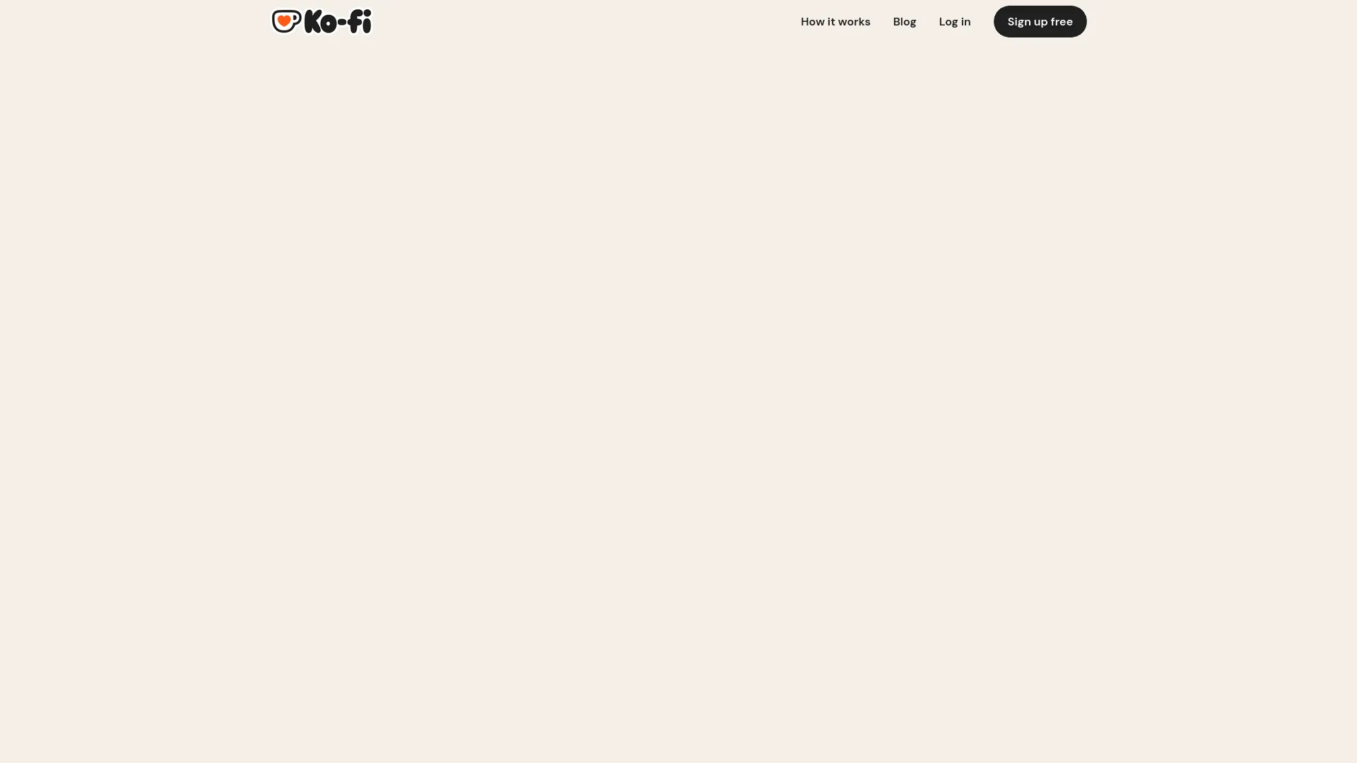 Ko-fi.com — preview screenshot