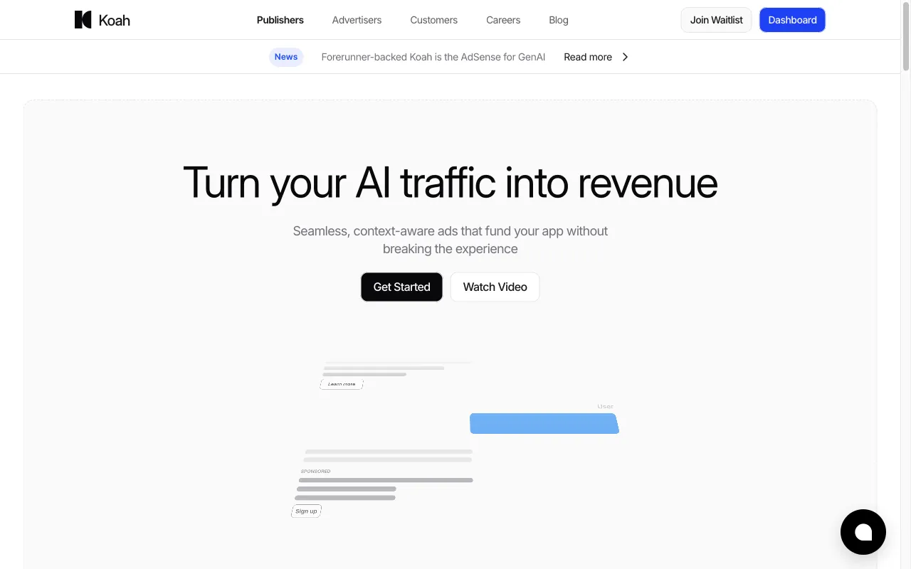 Koah — preview screenshot