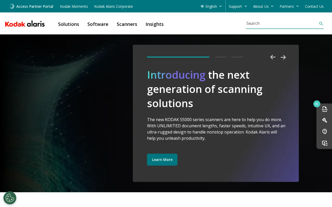 Kodak Alaris — preview screenshot