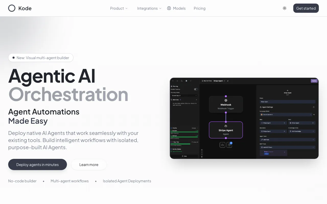 Kode AI — preview screenshot