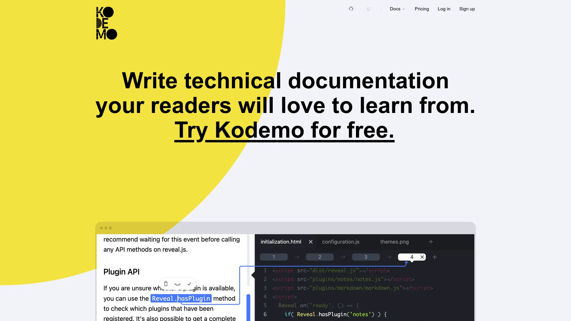 Kodemo — preview screenshot