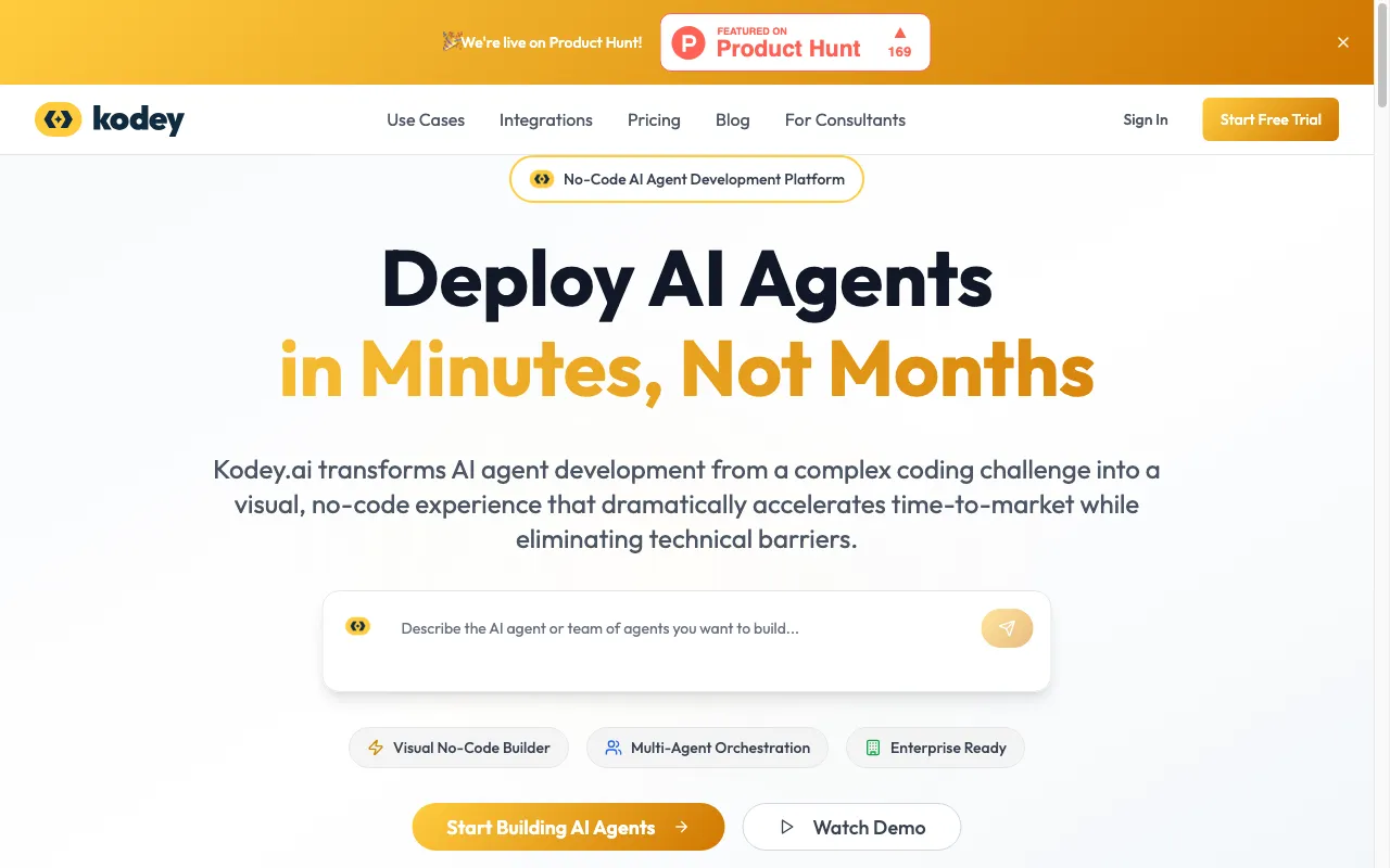 Kodey.ai — preview screenshot