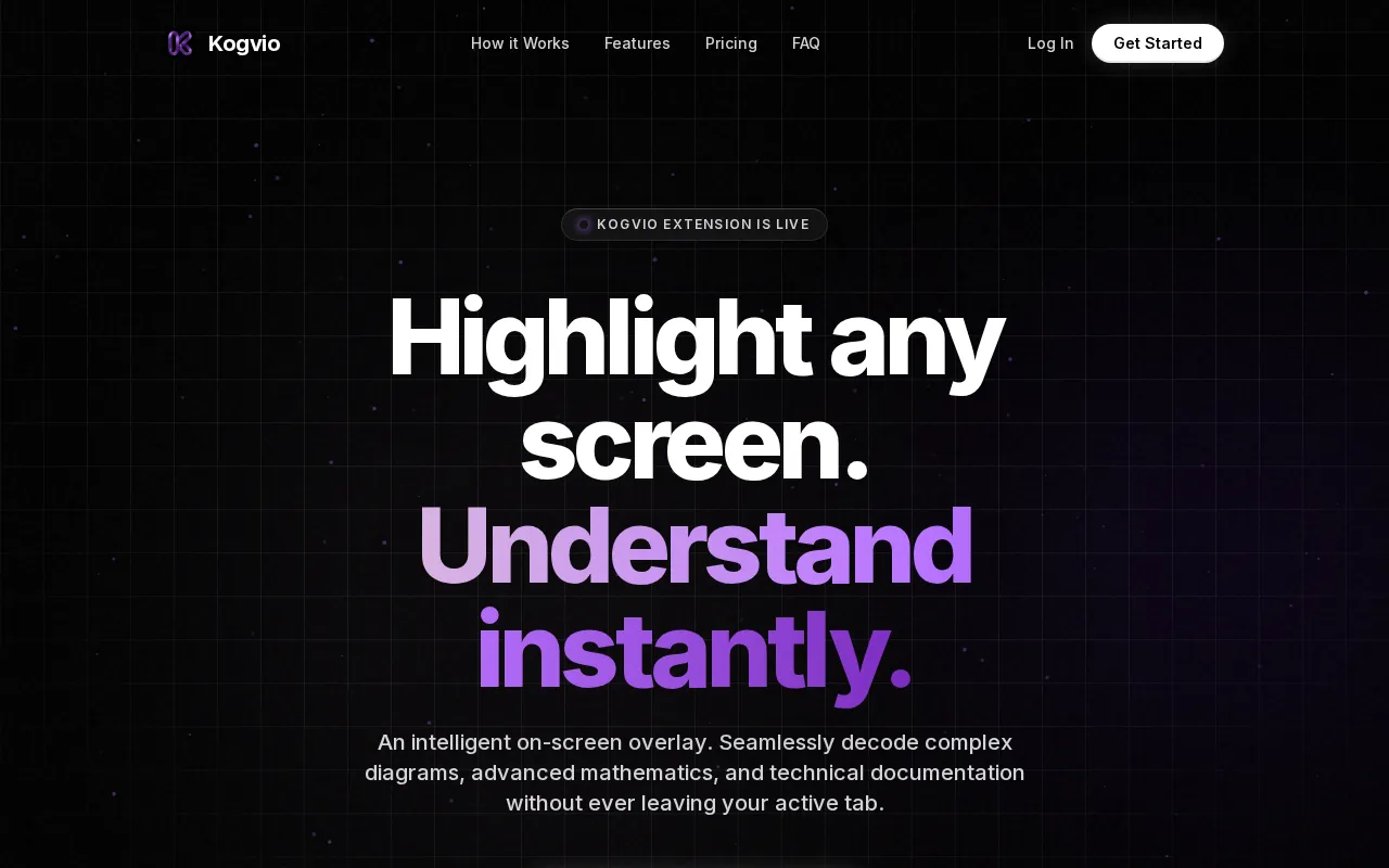 Kogvio — preview screenshot