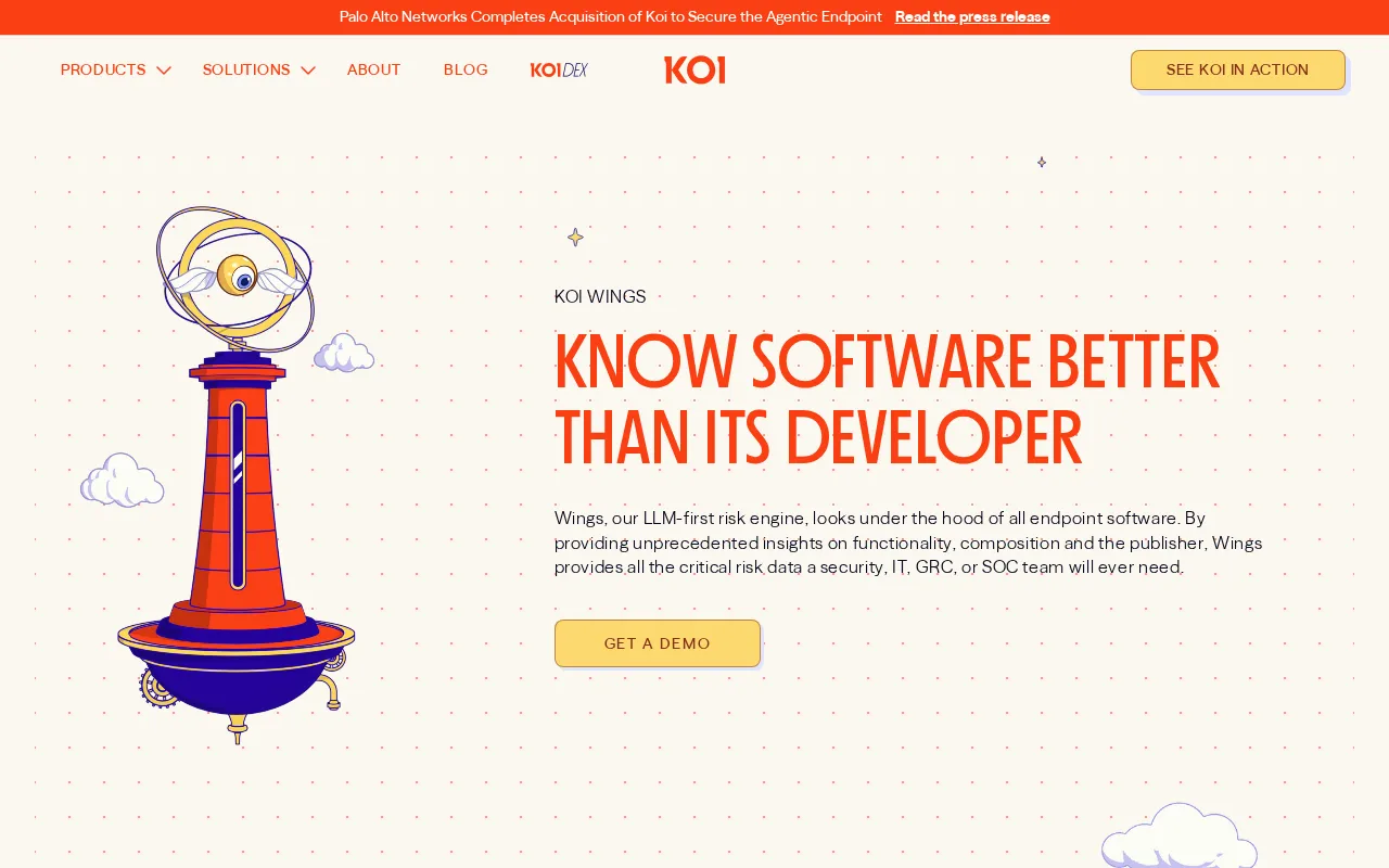 Koi — preview screenshot