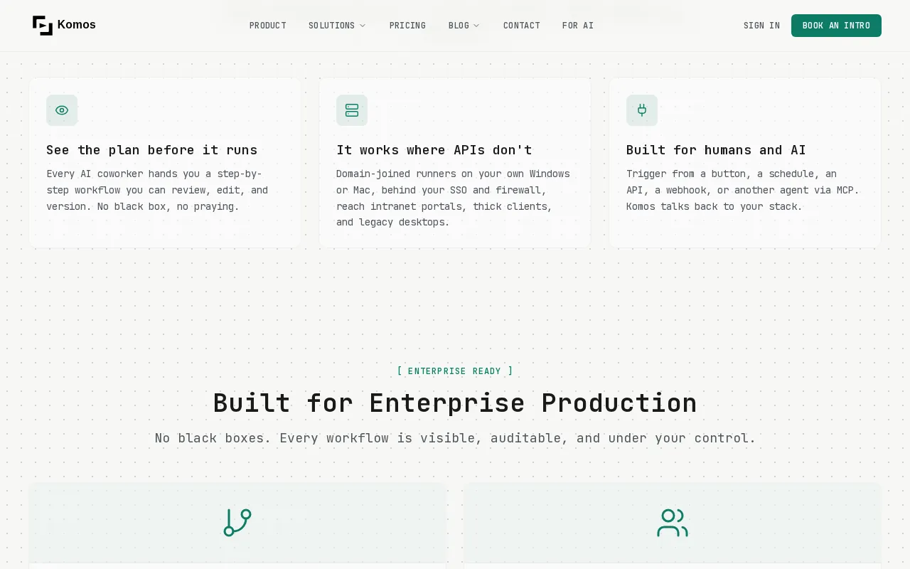 Komos — preview screenshot