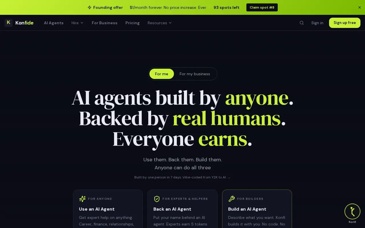 Konfide — preview screenshot