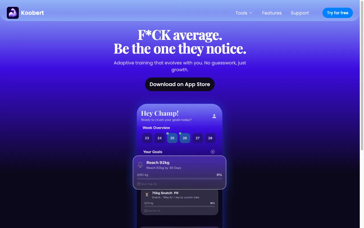 Koobert — preview screenshot