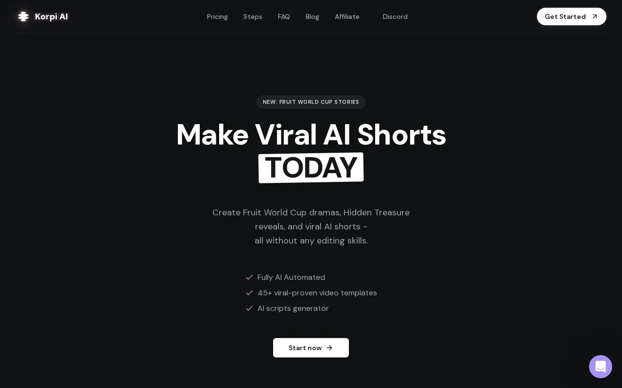 Korpi AI — preview screenshot