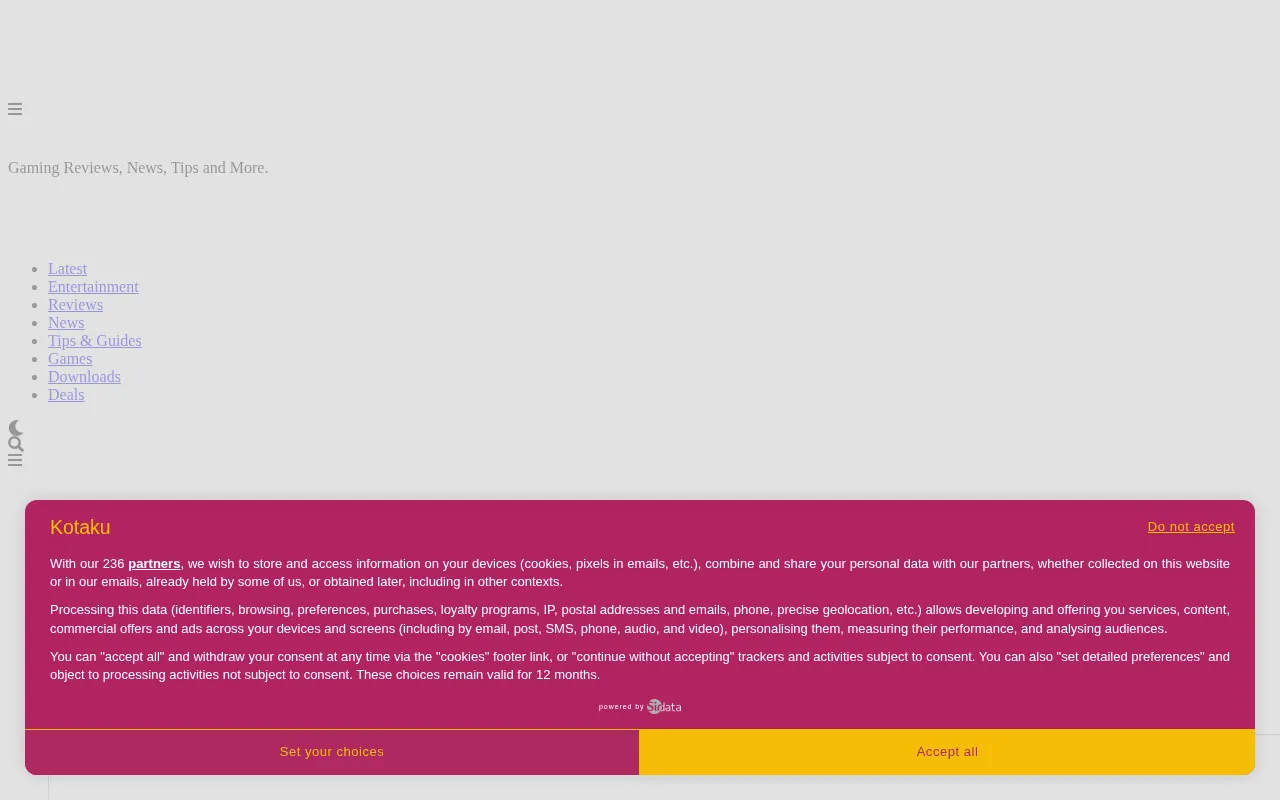 Kotaku — preview screenshot