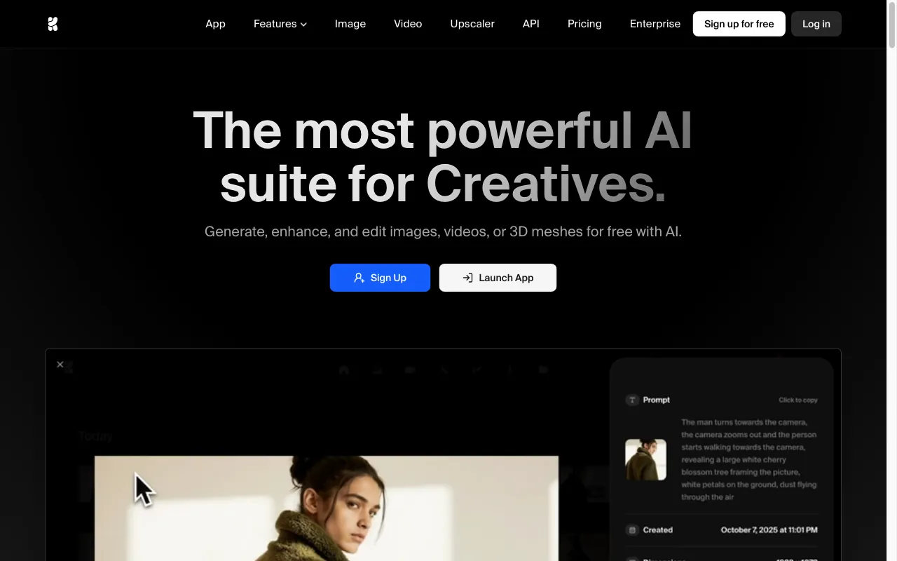 Krea — preview screenshot