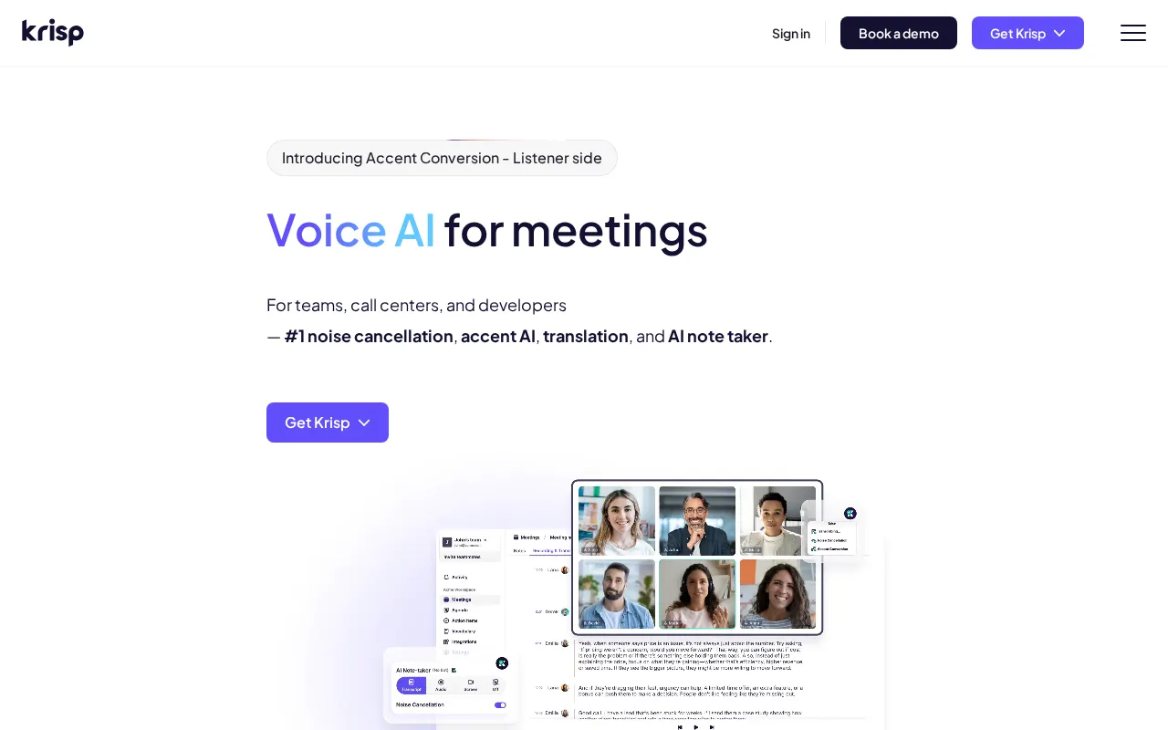 Krisp — preview screenshot