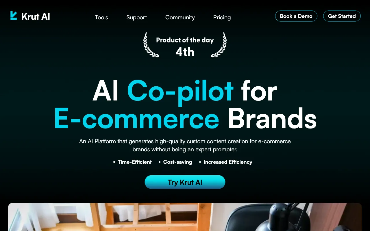 Krut AI — preview screenshot