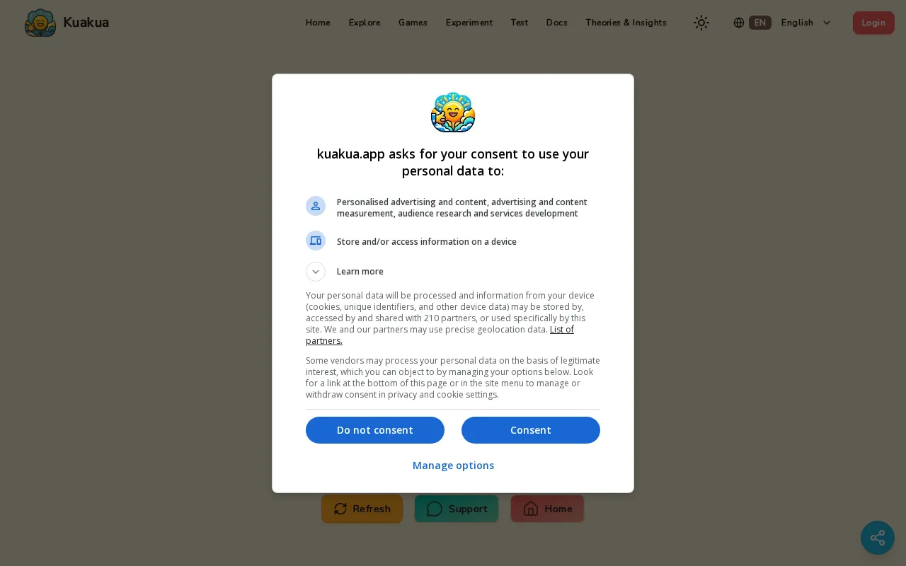 Kuakua - Psychology & AI Tools for Well-Being — preview screenshot