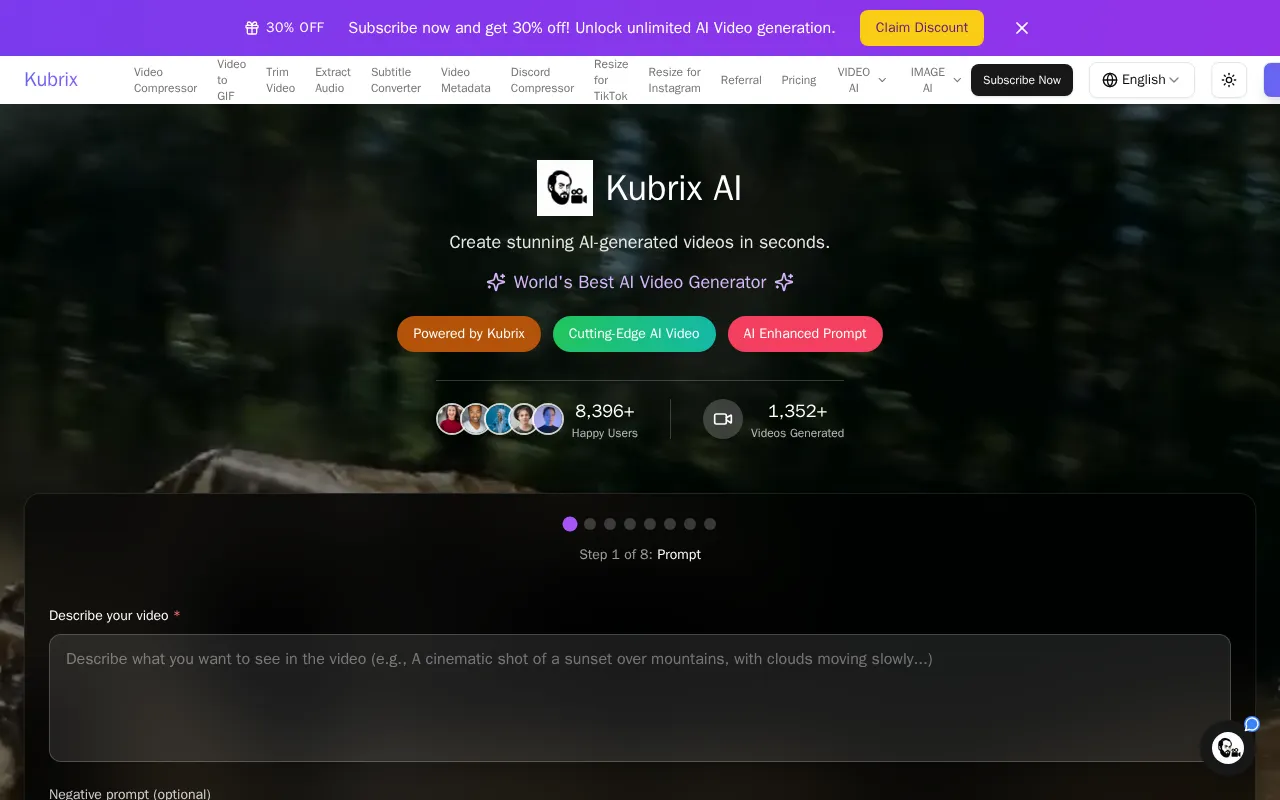 Kubrix — preview screenshot