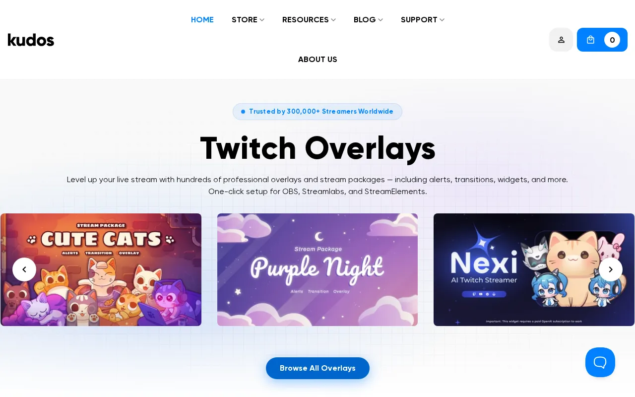 kudos.tv — preview screenshot