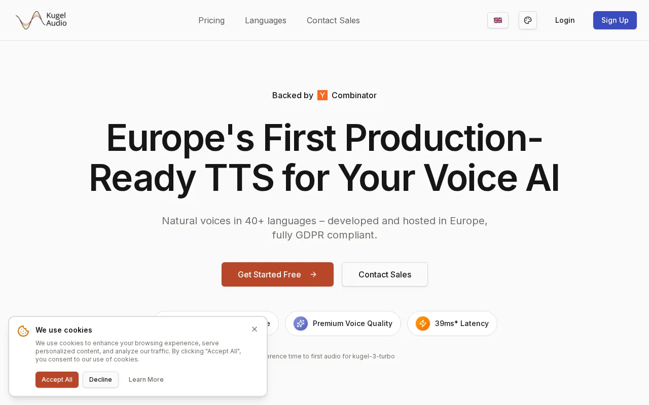 KugelAudio — preview screenshot