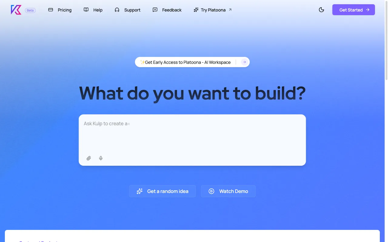 Kulp.AI — preview screenshot