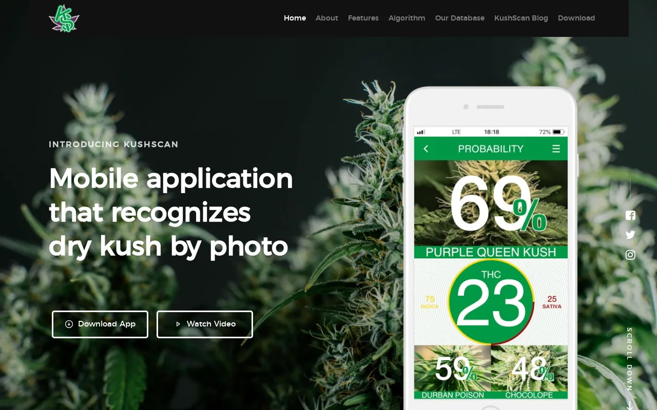 KushScan — preview screenshot