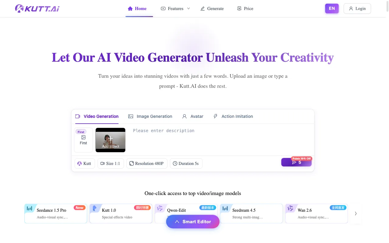 Kutt AI — preview screenshot