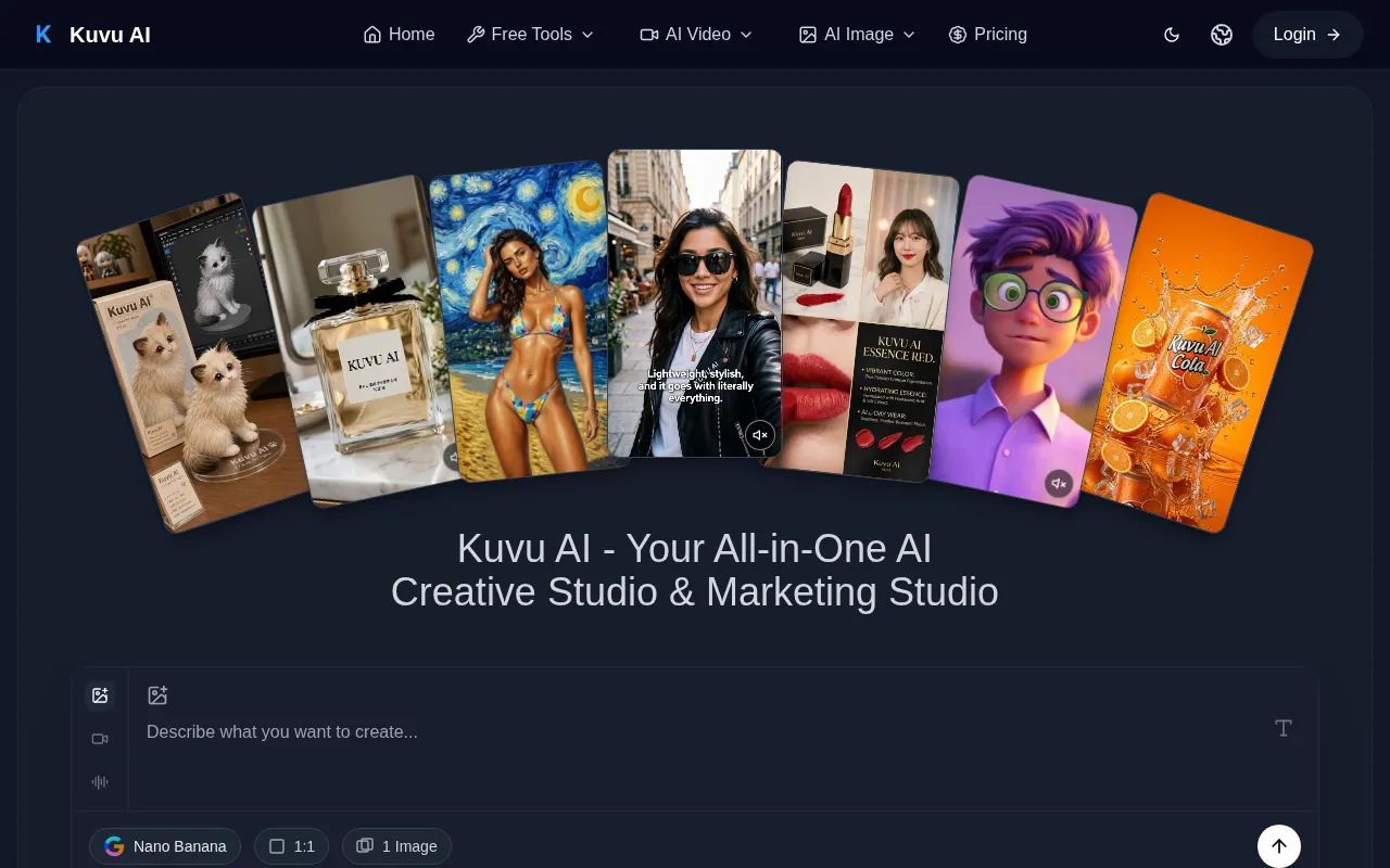 Kuvu AI — preview screenshot