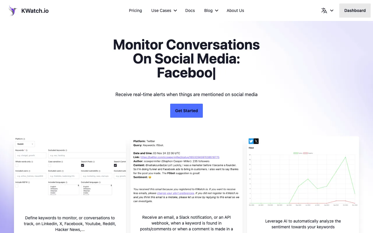 KWatch.io — preview screenshot