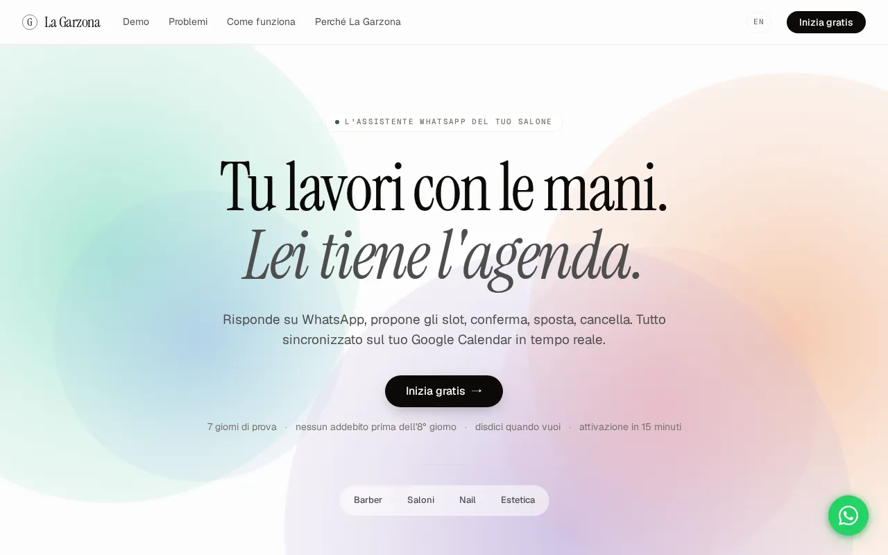 La Garzona — preview screenshot