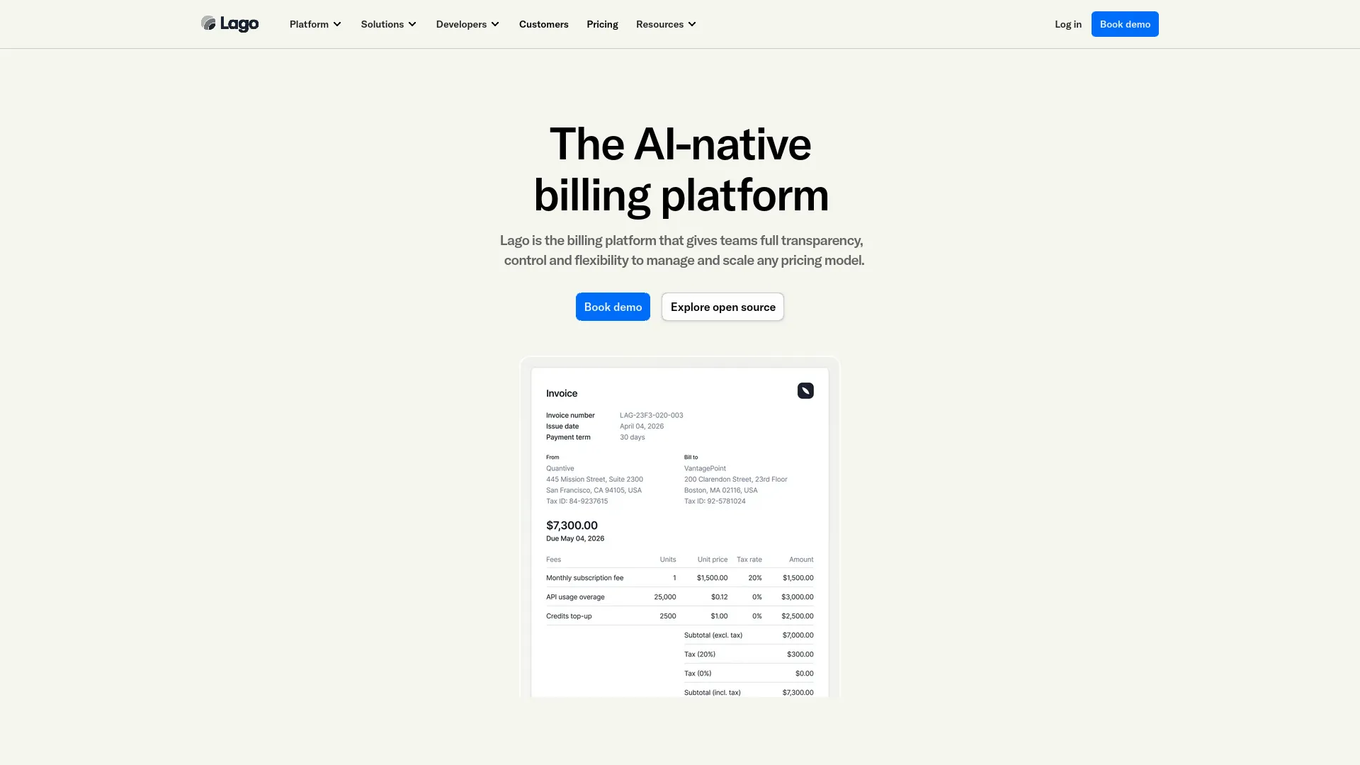 Lago — preview screenshot