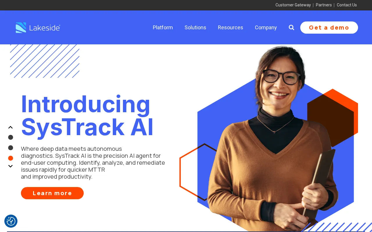 Lakeside Digital Experience Cloud, powered by SysTrack — preview screenshot