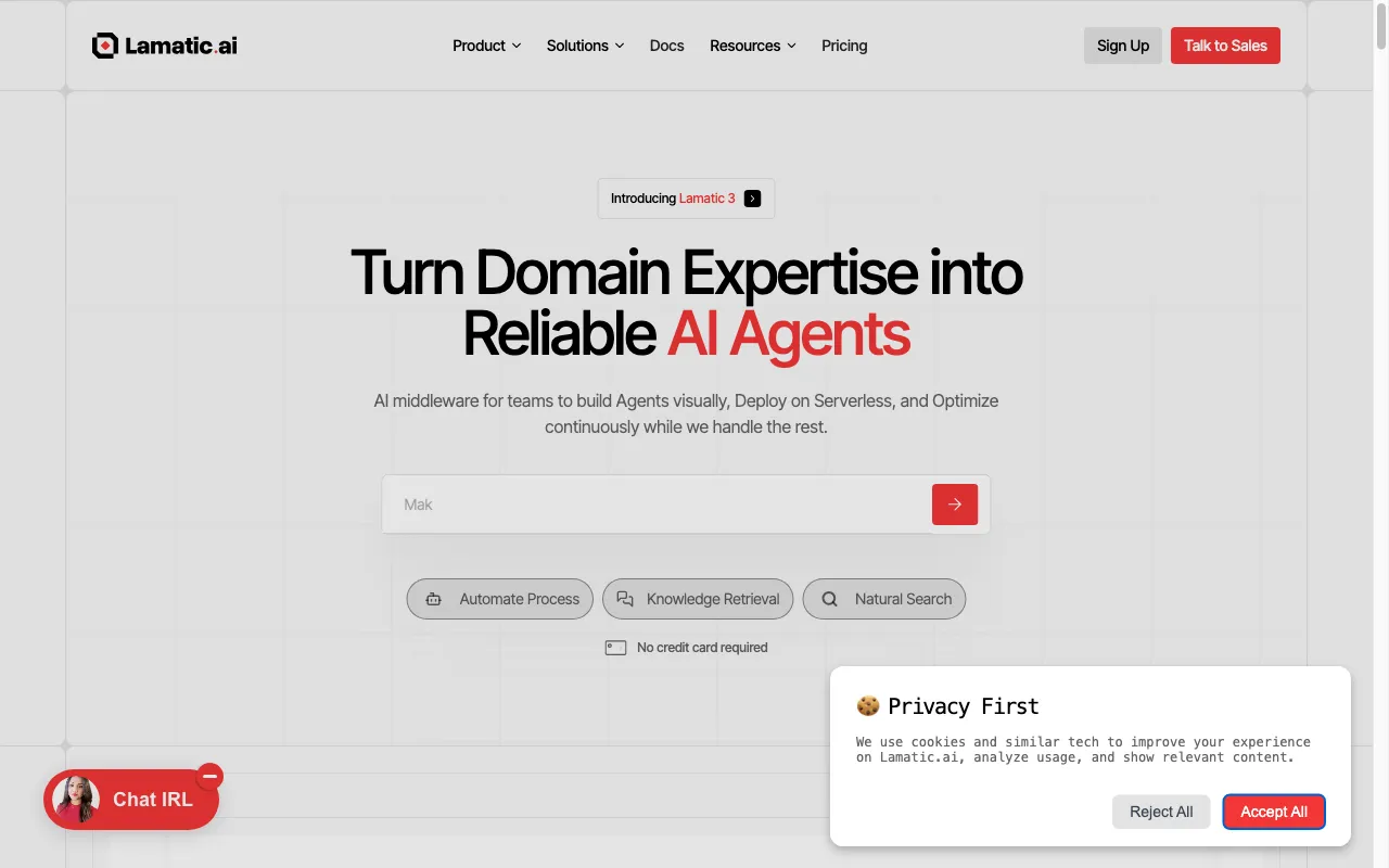 Lamatic.ai — preview screenshot