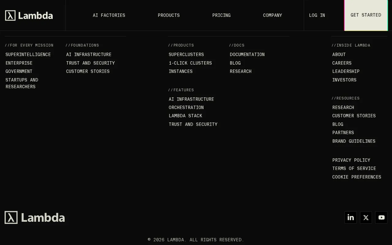 Lambda — preview screenshot